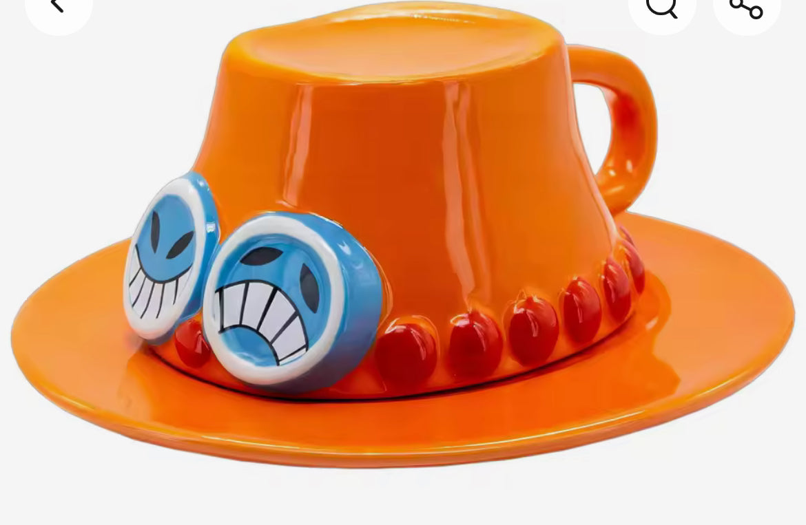 One piece inspired mugs￼